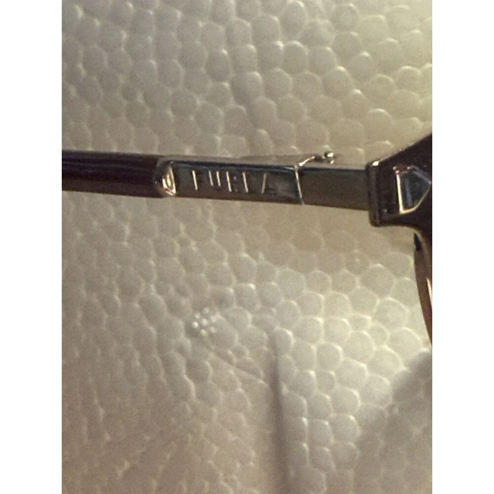 Furla Eyeglasses, Frames Only, VFU551K, COL. 0E59, Metal Frames